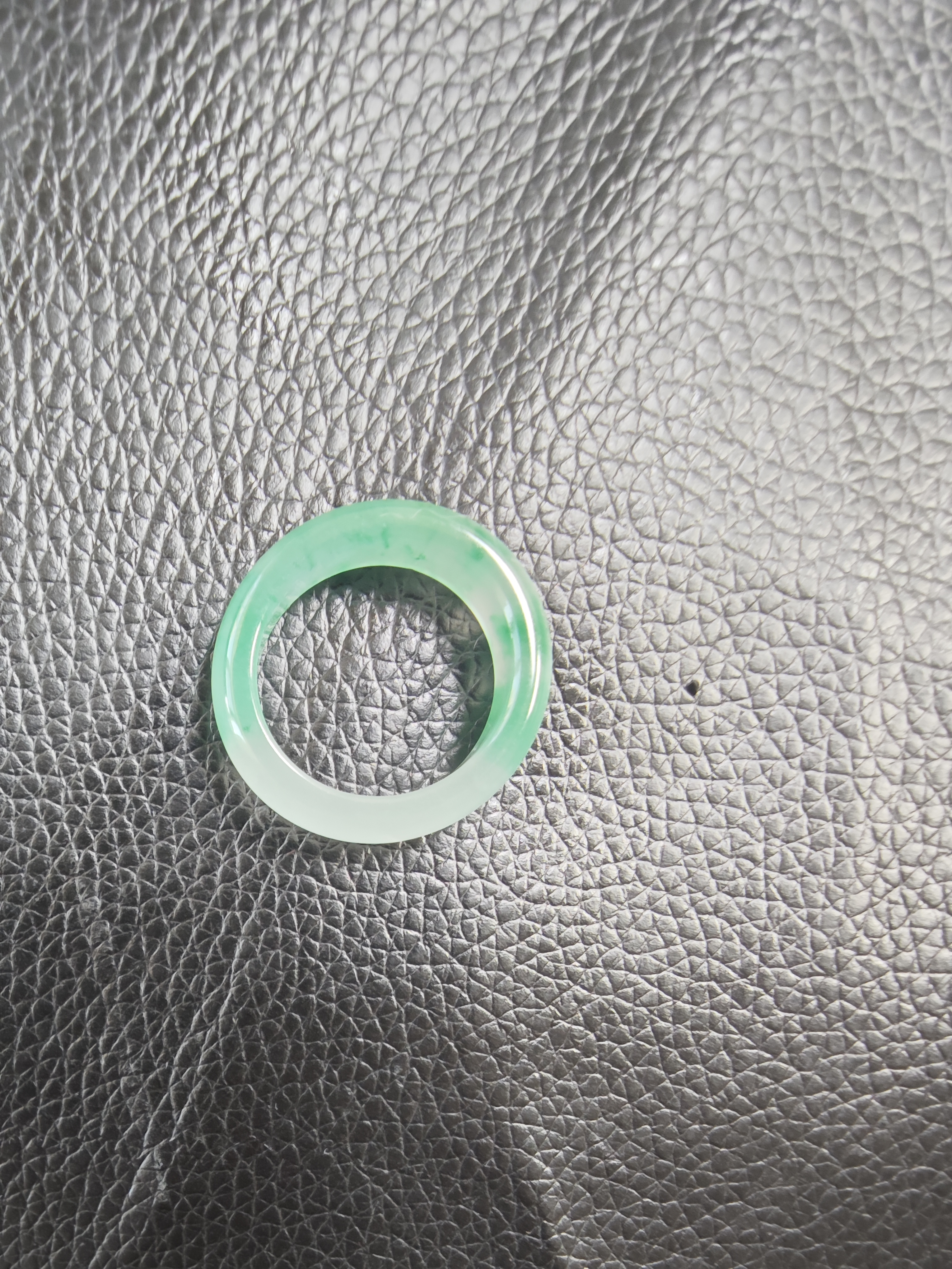 纯天然玉石独龙玉非洲翠精品戒圈