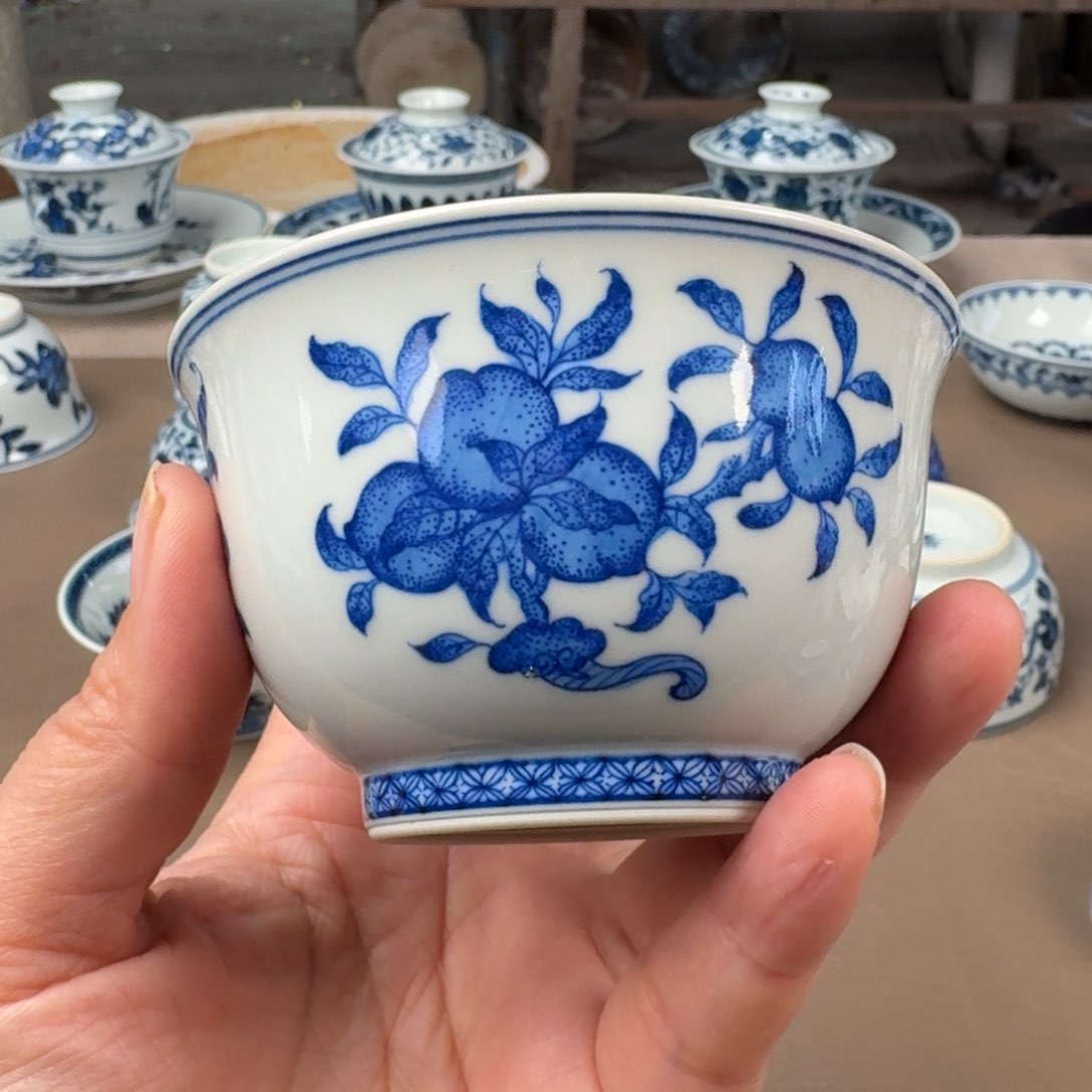 杯景德镇陶瓷手工手绘