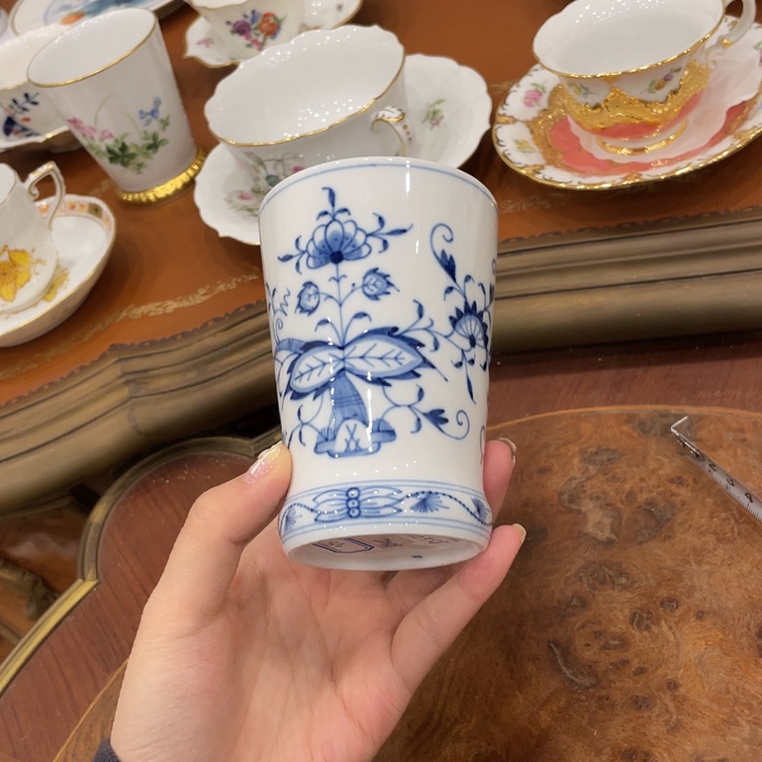 瓷片中古一等蓝洋葱