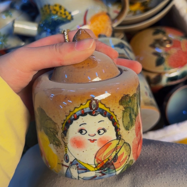 瓷片景德镇陶瓷手工手绘