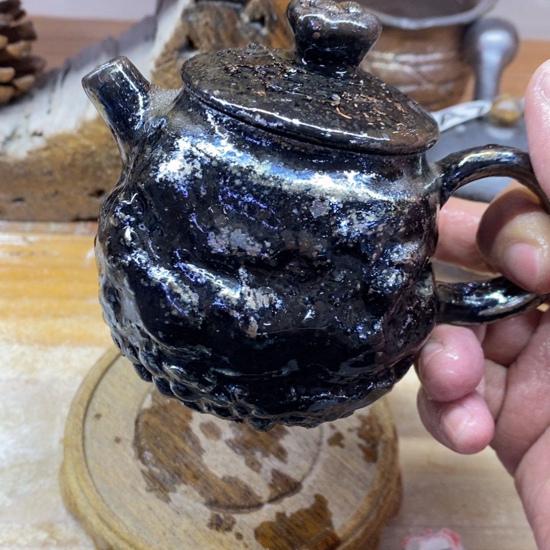 陶园柴烧，精品高货。995瑕