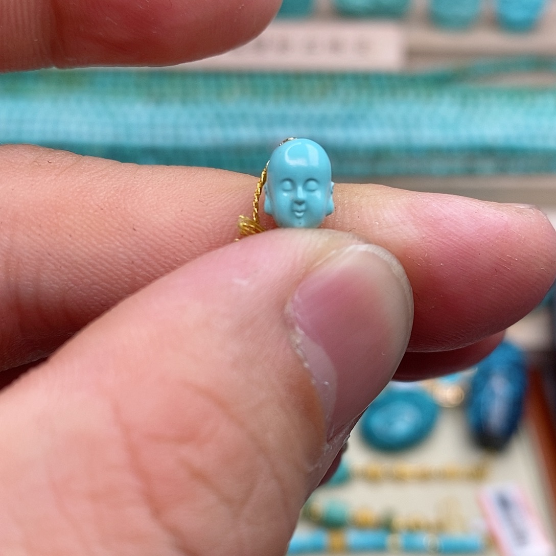 绿松石珠宝奇石未镶嵌