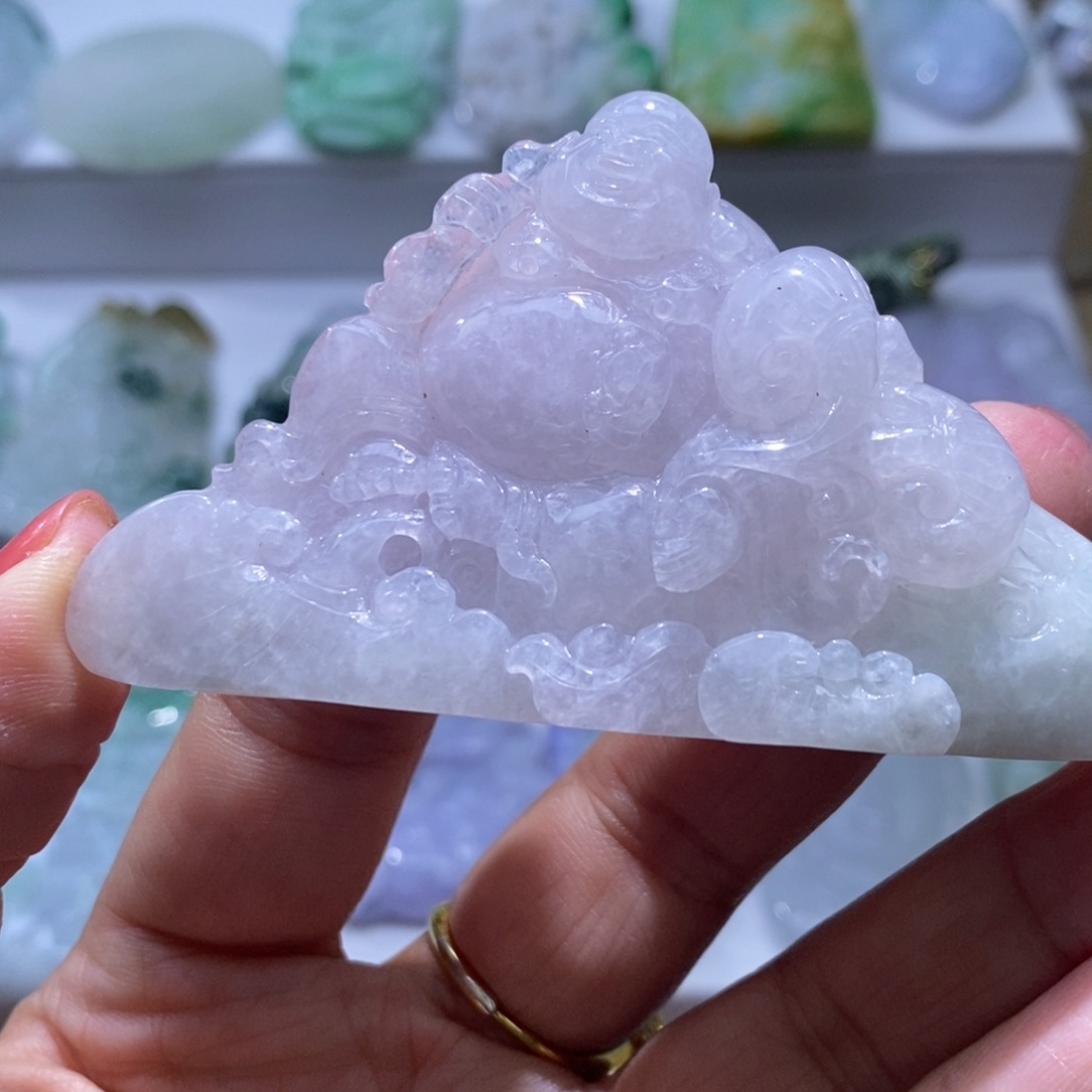 【闪购商品】翡翠颈饰未镶嵌佛