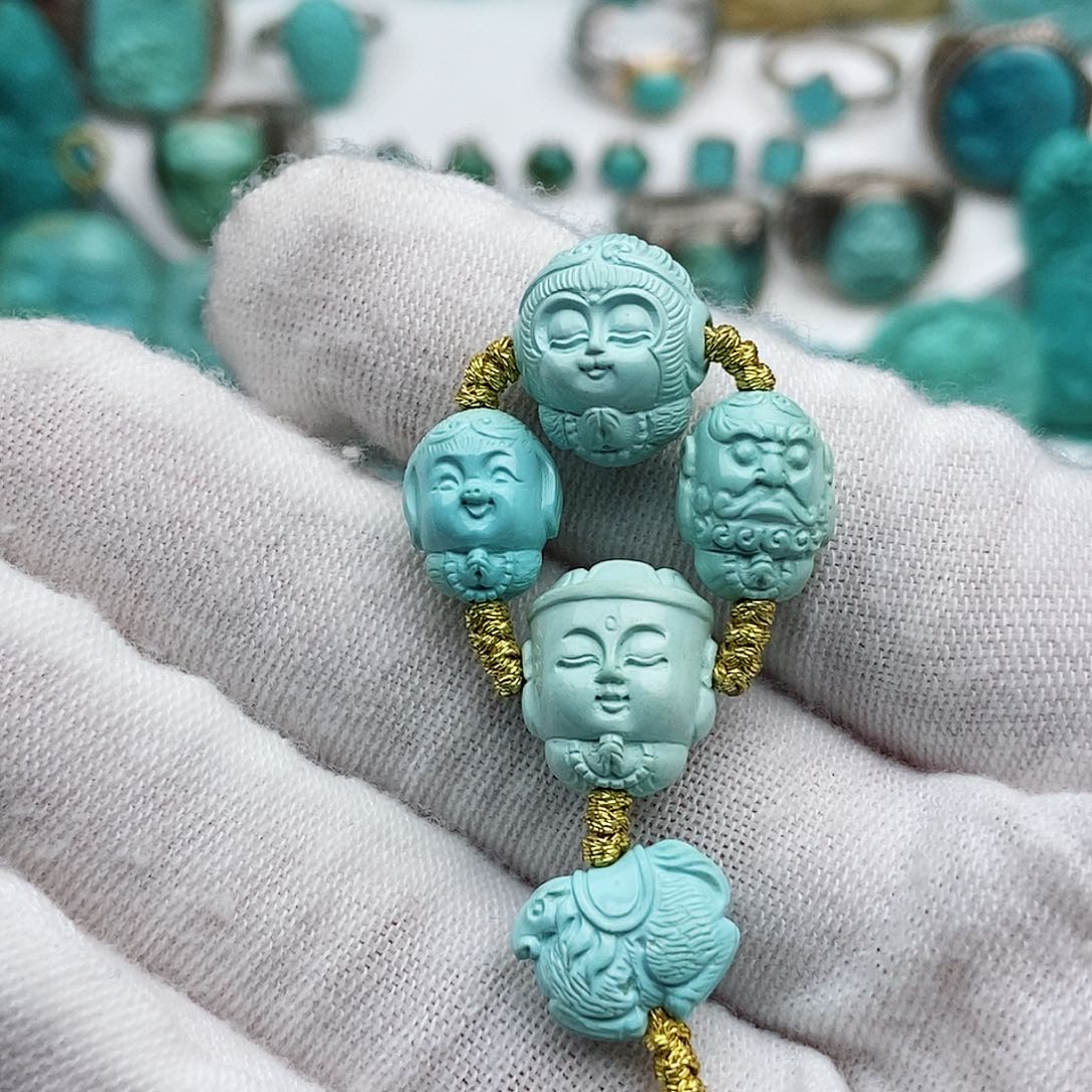 绿松石颈饰未镶嵌天**炁