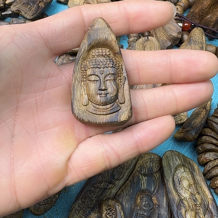 沉香吊坠瑄*沉香沉浮吊坠06发1️⃣