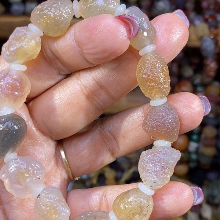 玛瑙/玉髓珠宝半成品未镶嵌