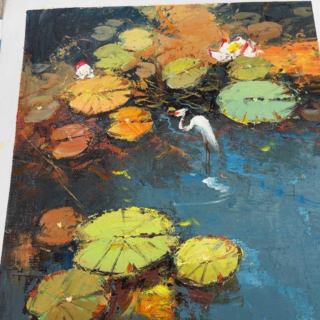 油画优惠活动开始了。