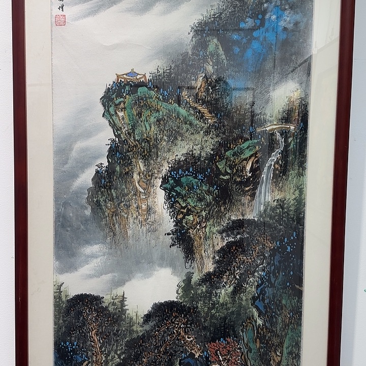 国画牛油火锅底料和平饭店吃饭去了