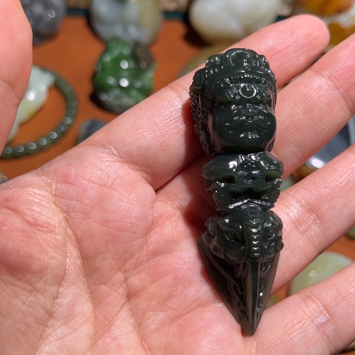 和田玉挂件未镶嵌