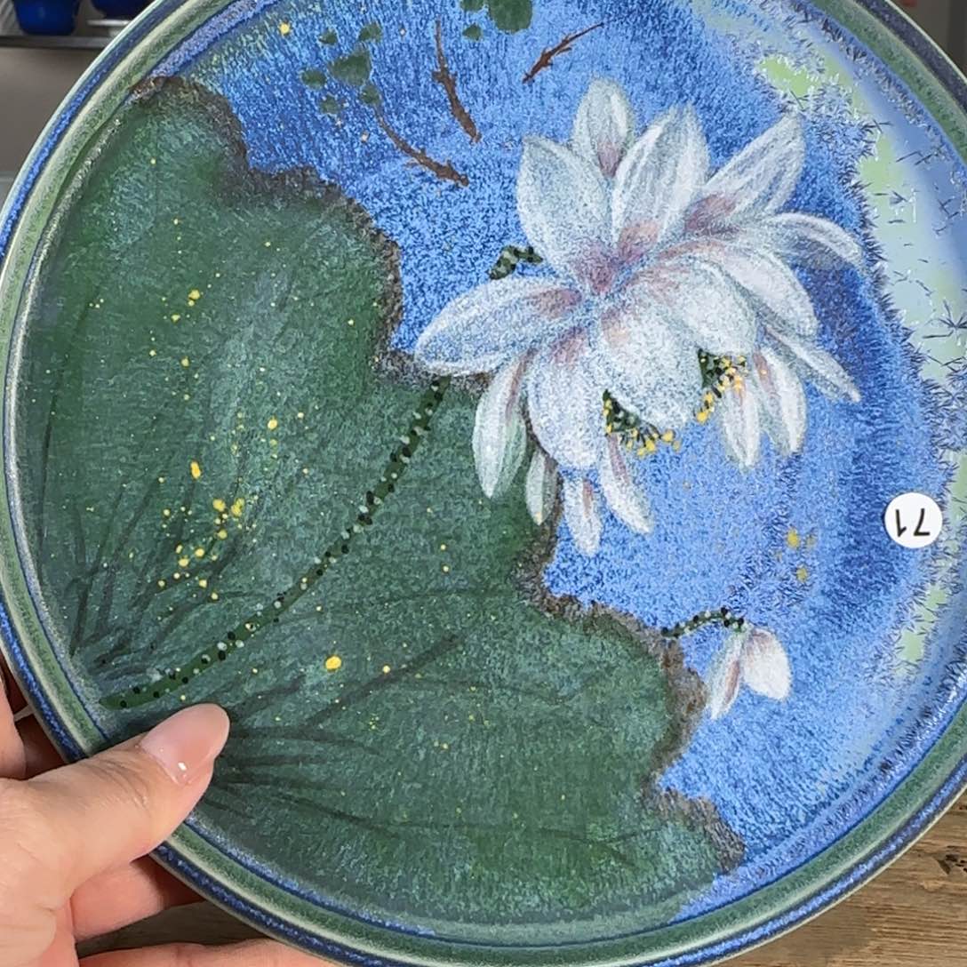 杯媛*A景德镇陶瓷柴烧多人