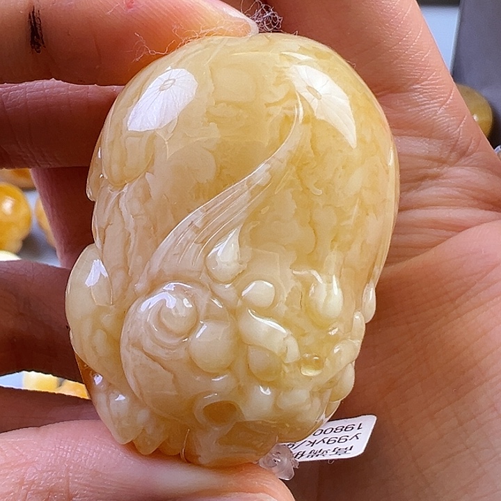 未镶嵌颈饰蜜蜡蜜蜡