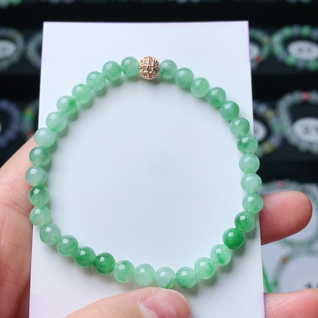 未镶嵌翡翠手链翡翠