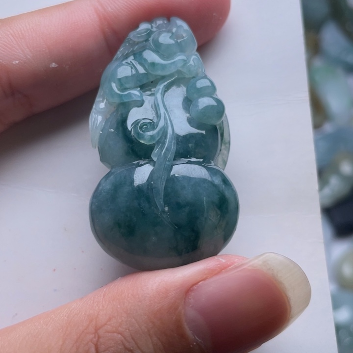 翡翠未镶嵌吊坠(不含链)翡翠