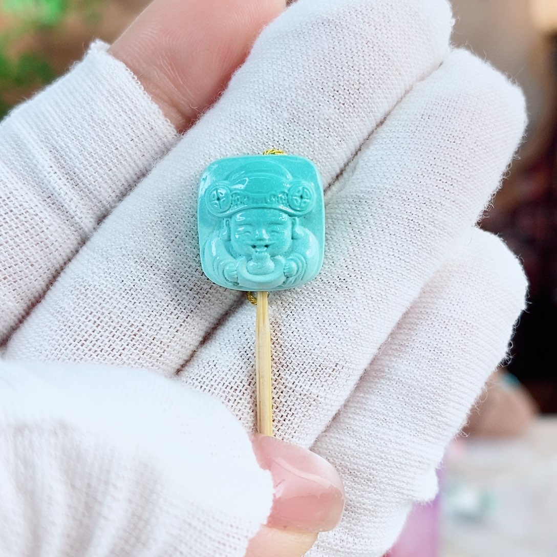 绿松石珠宝奇石未镶嵌