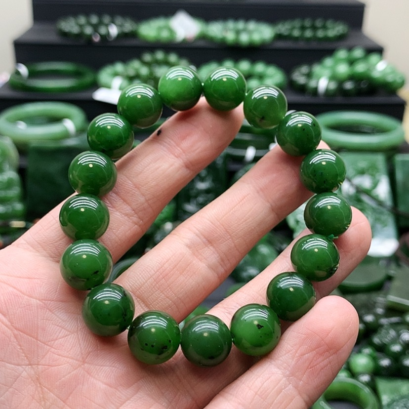 【闪购商品】和田玉（碧玉）手链未镶嵌