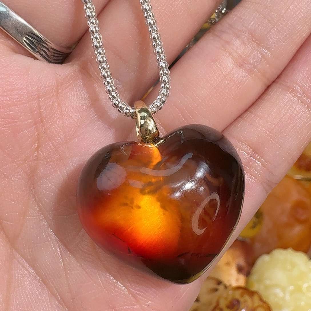 琥珀未镶嵌裸石我