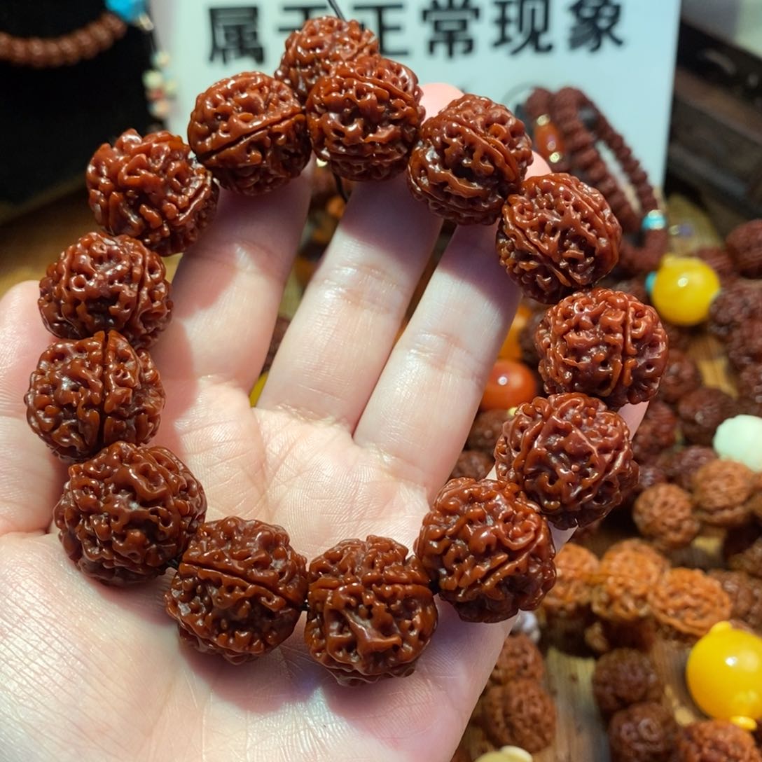 金刚菩提手串205瓣素14