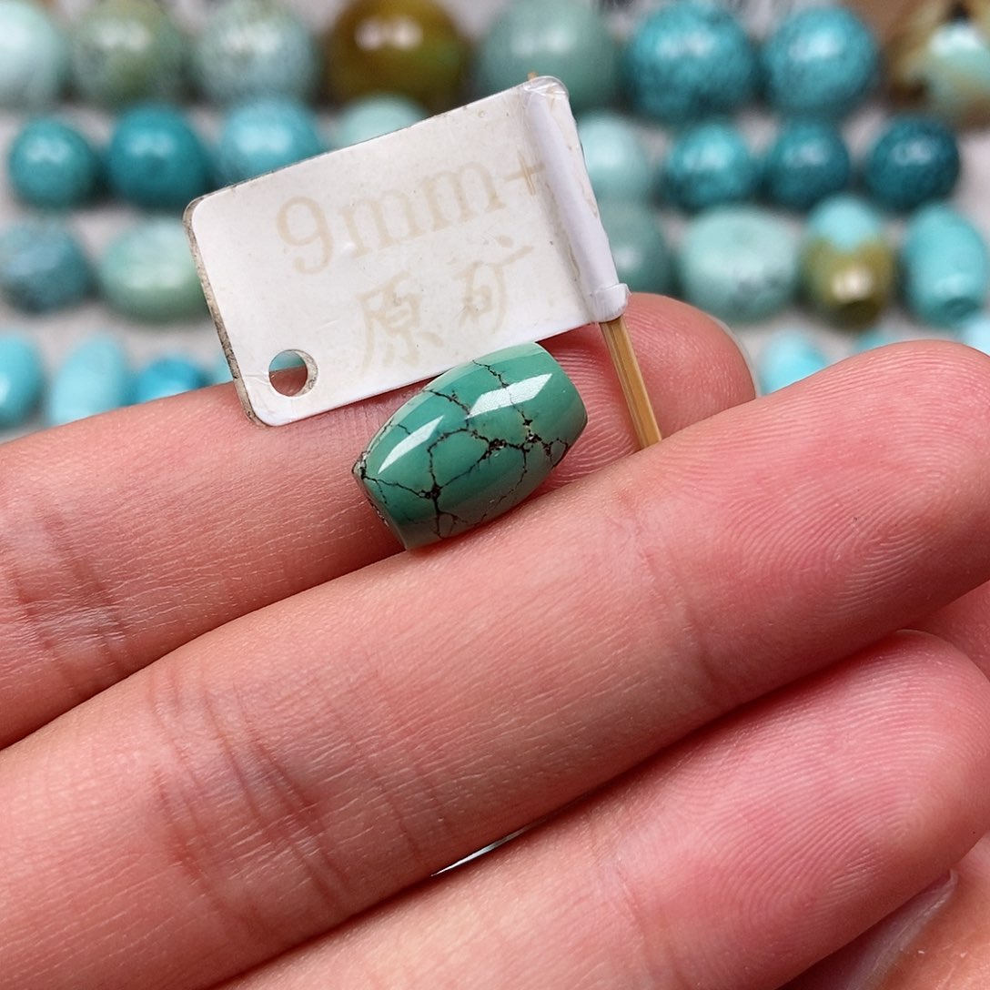 未镶嵌绿松石珠宝半成品