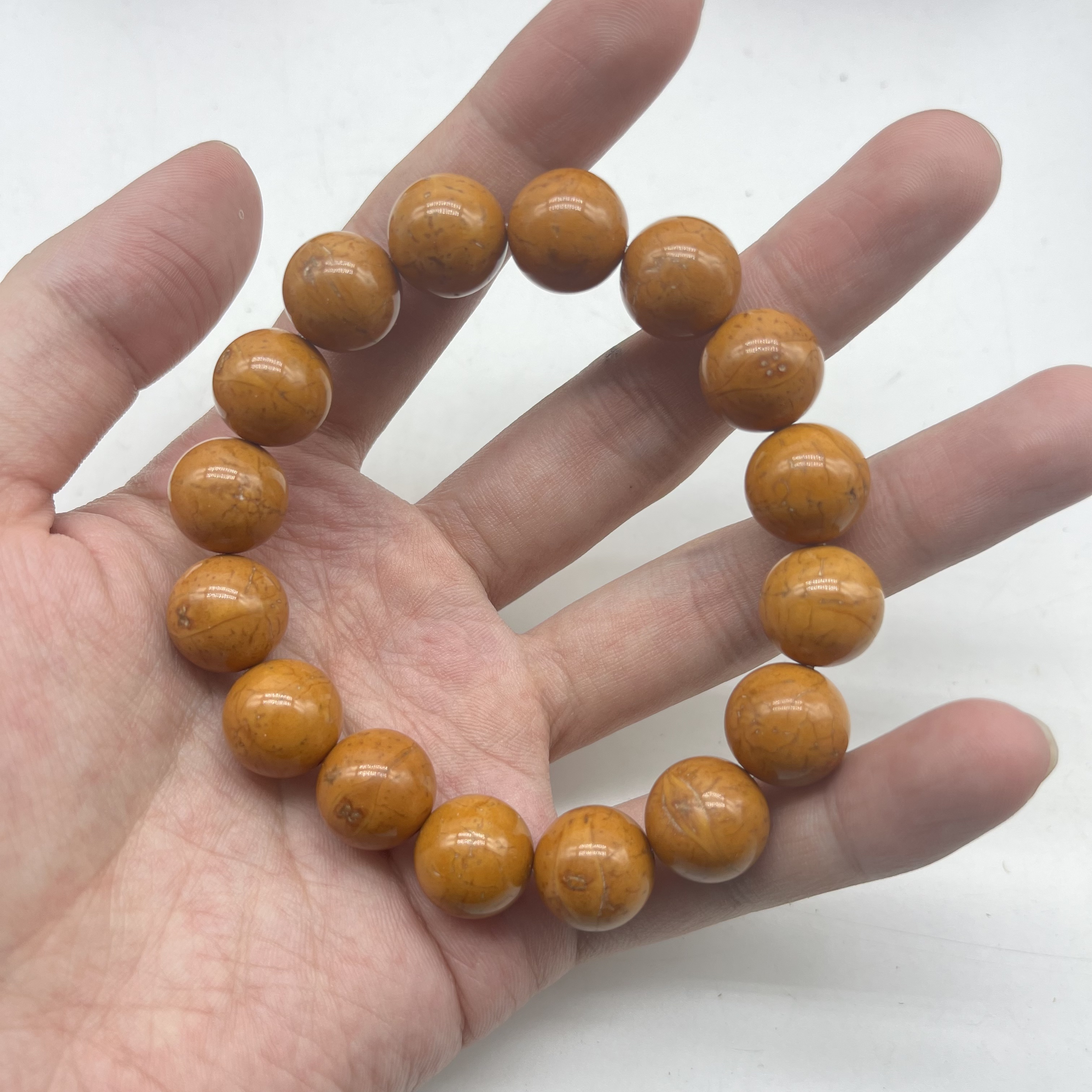 凤眼菩提光珠手串卡13-14单圈无礼盒 5343