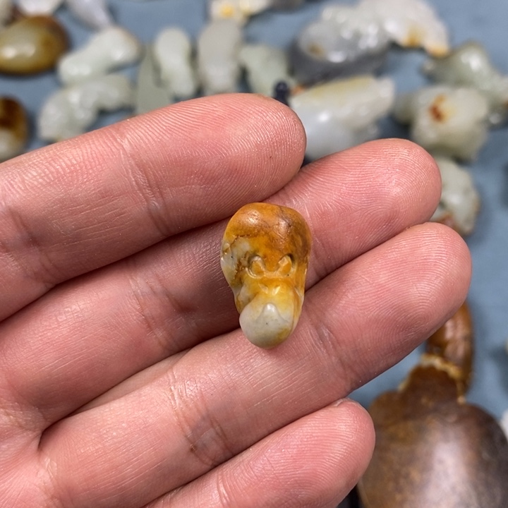 和田玉吊坠(不含链)未镶嵌