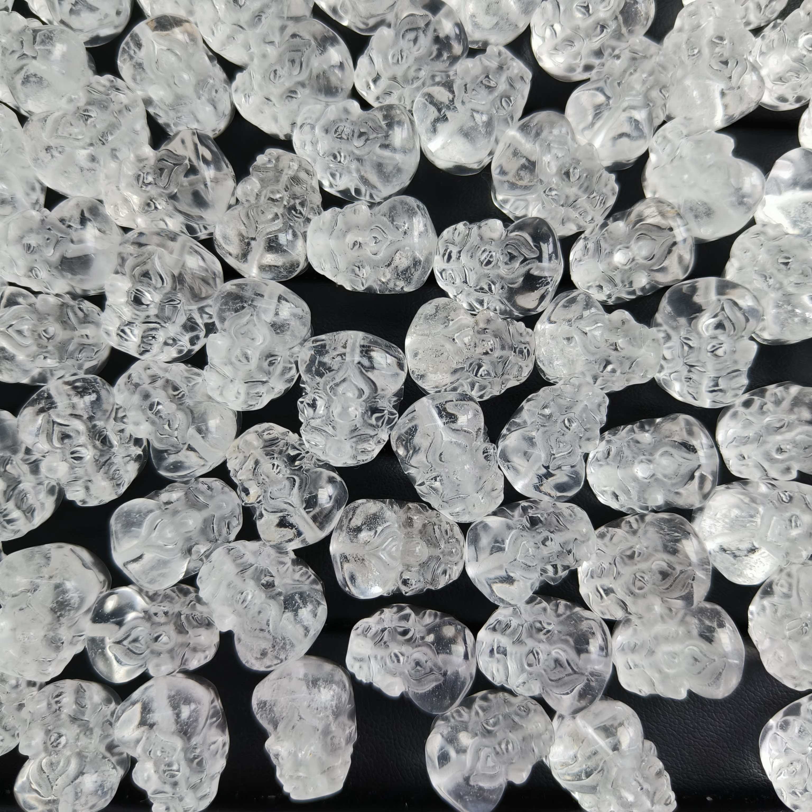 白水晶大屁股龙毛貔貅多样性随机发货BS9