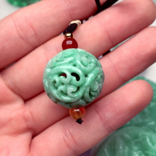 翡翠吊坠(不含链)未镶嵌