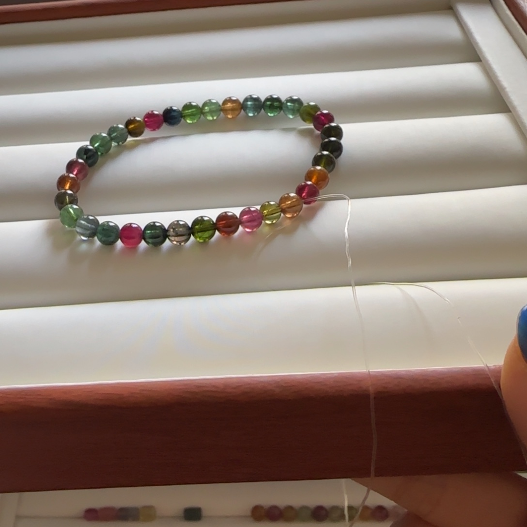 碧玺手链未镶嵌碧玺