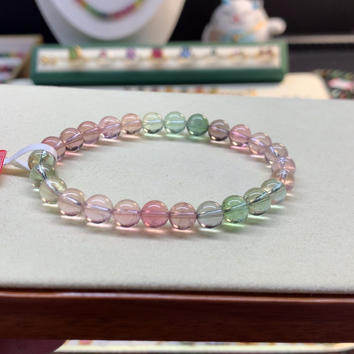 【闪购商品】碧玺手串未镶嵌碧玺人鱼7.2mm