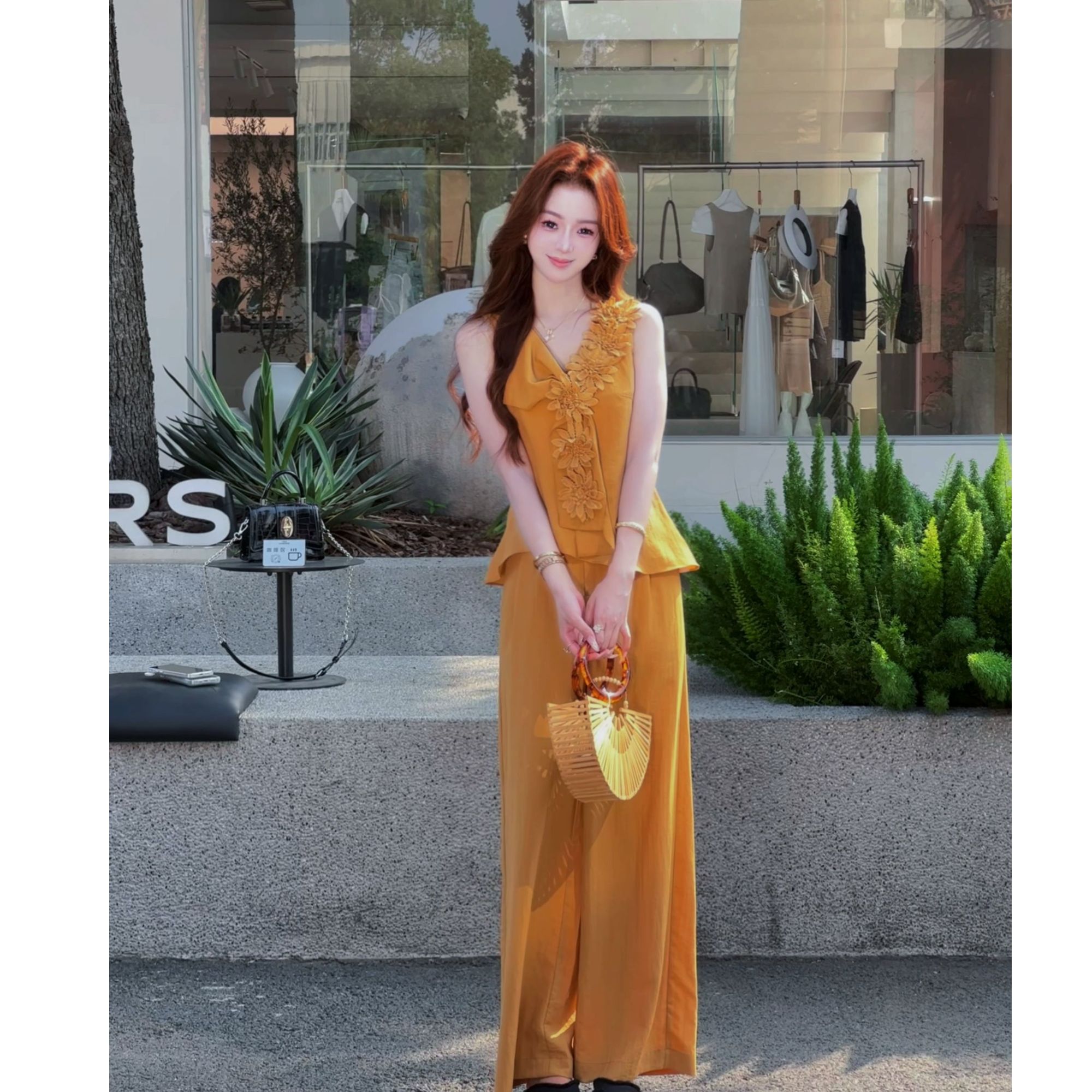 冉冉定制●【夏日浪漫】两件套预LUX5TZ3908