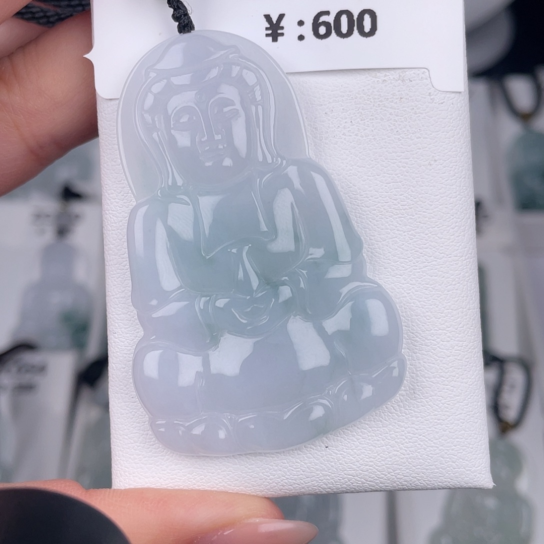 翡翠未镶嵌颈饰zz008