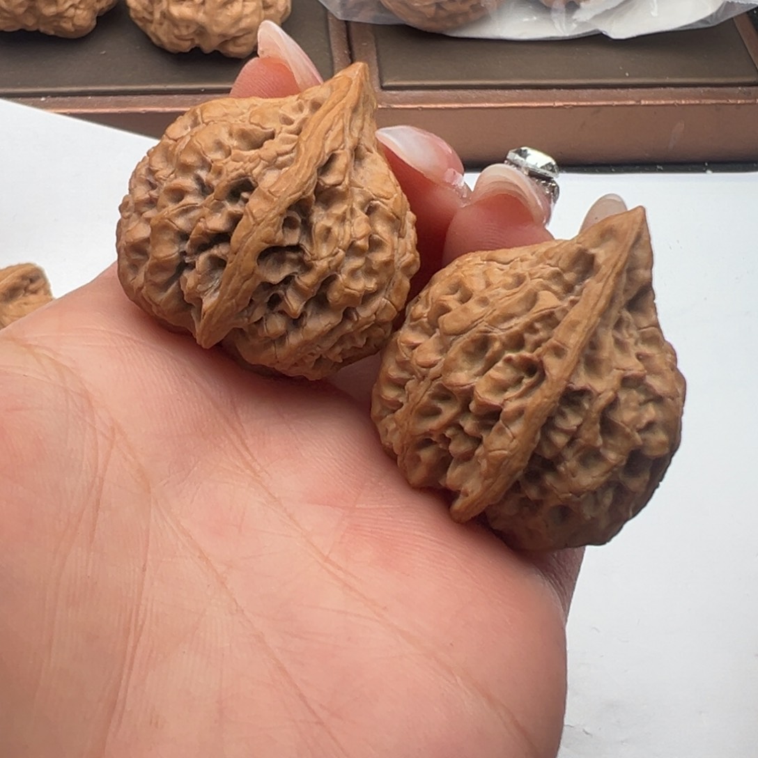 文玩核桃把件座佛福利丽