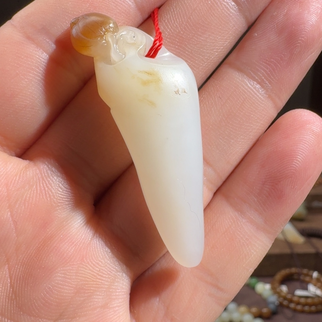 和田玉挂件未镶嵌