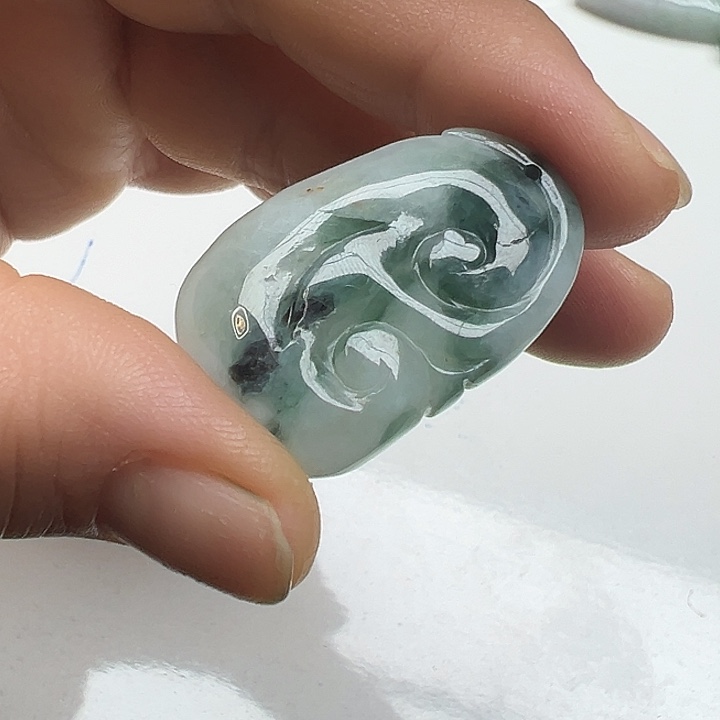 翡翠吊坠(不含链)未镶嵌芮*