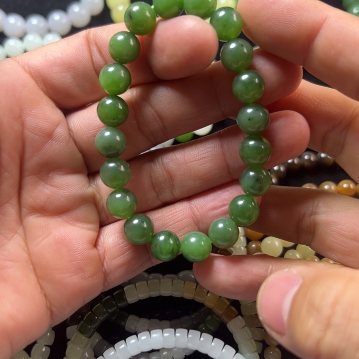 和田玉（糖玉）未镶嵌手链