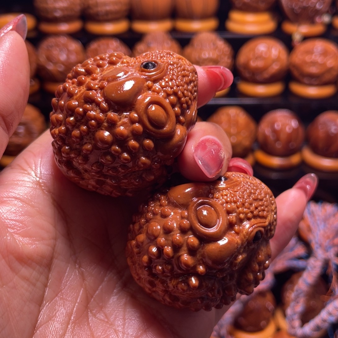 橄榄核手串/手链金蟾