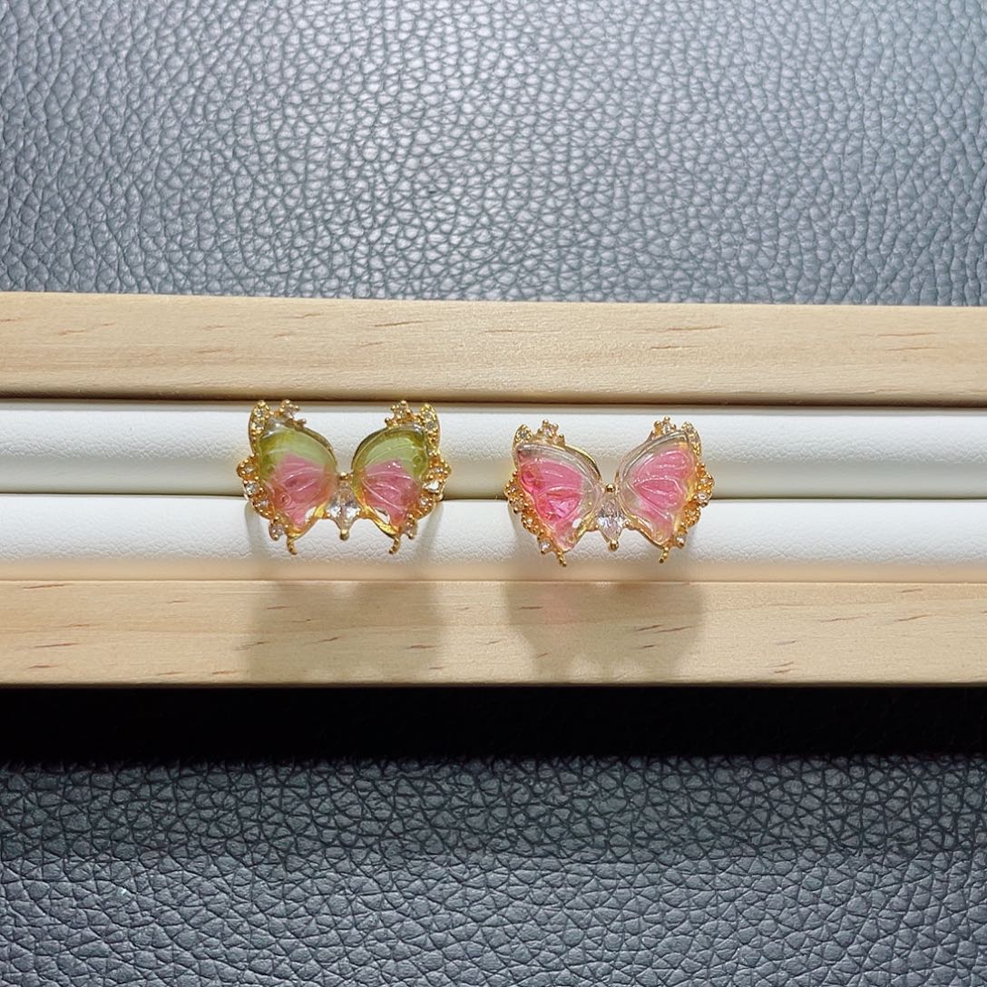 戒指未镶嵌碧玺多样性发其一