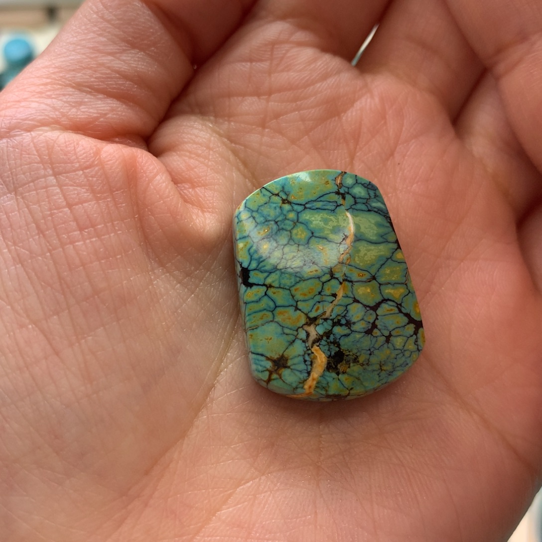 S***n绿松石未镶嵌珠宝奇石