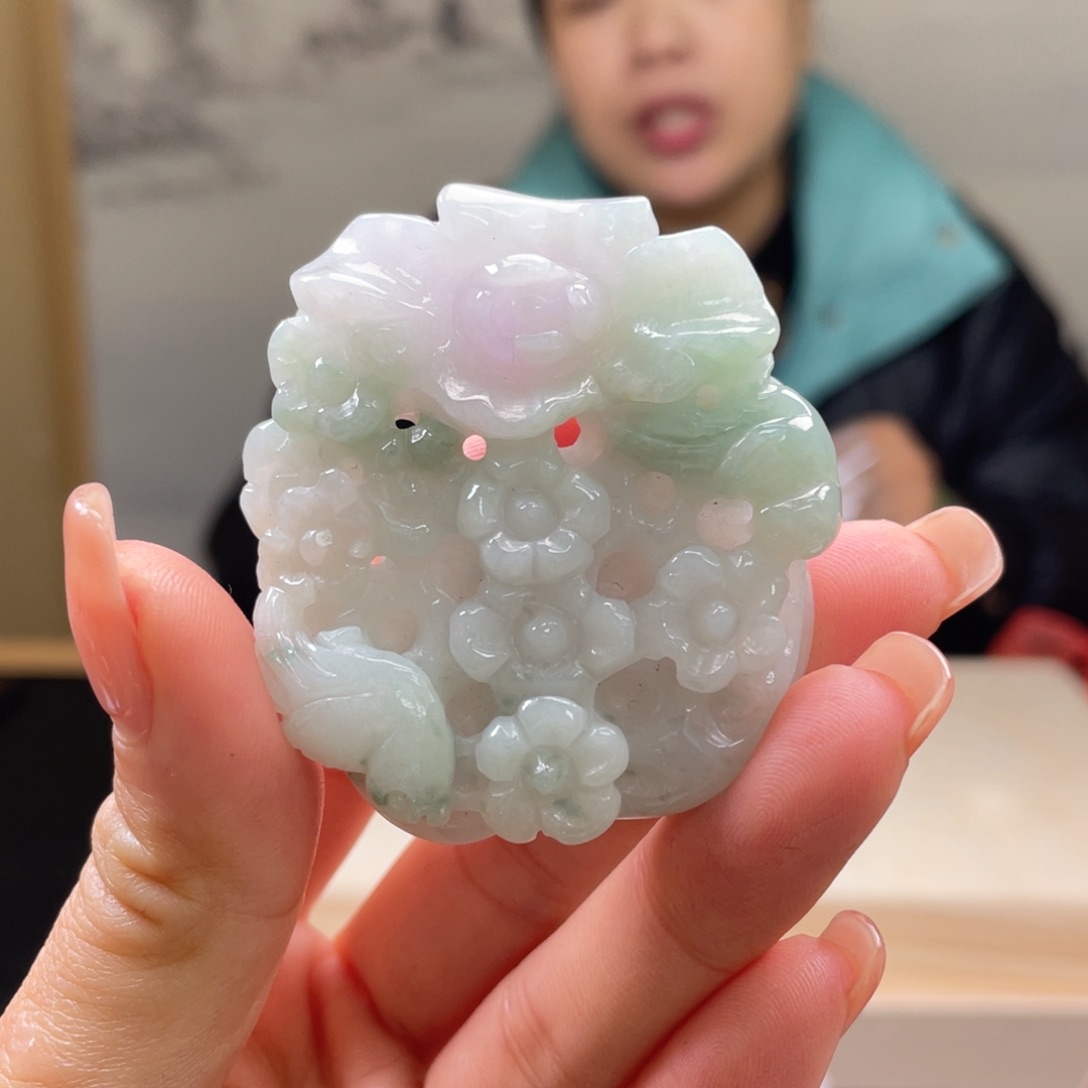 翡翠吊坠(不含链)未镶嵌