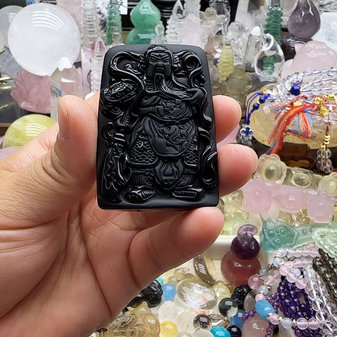 水晶未镶嵌车挂摆件