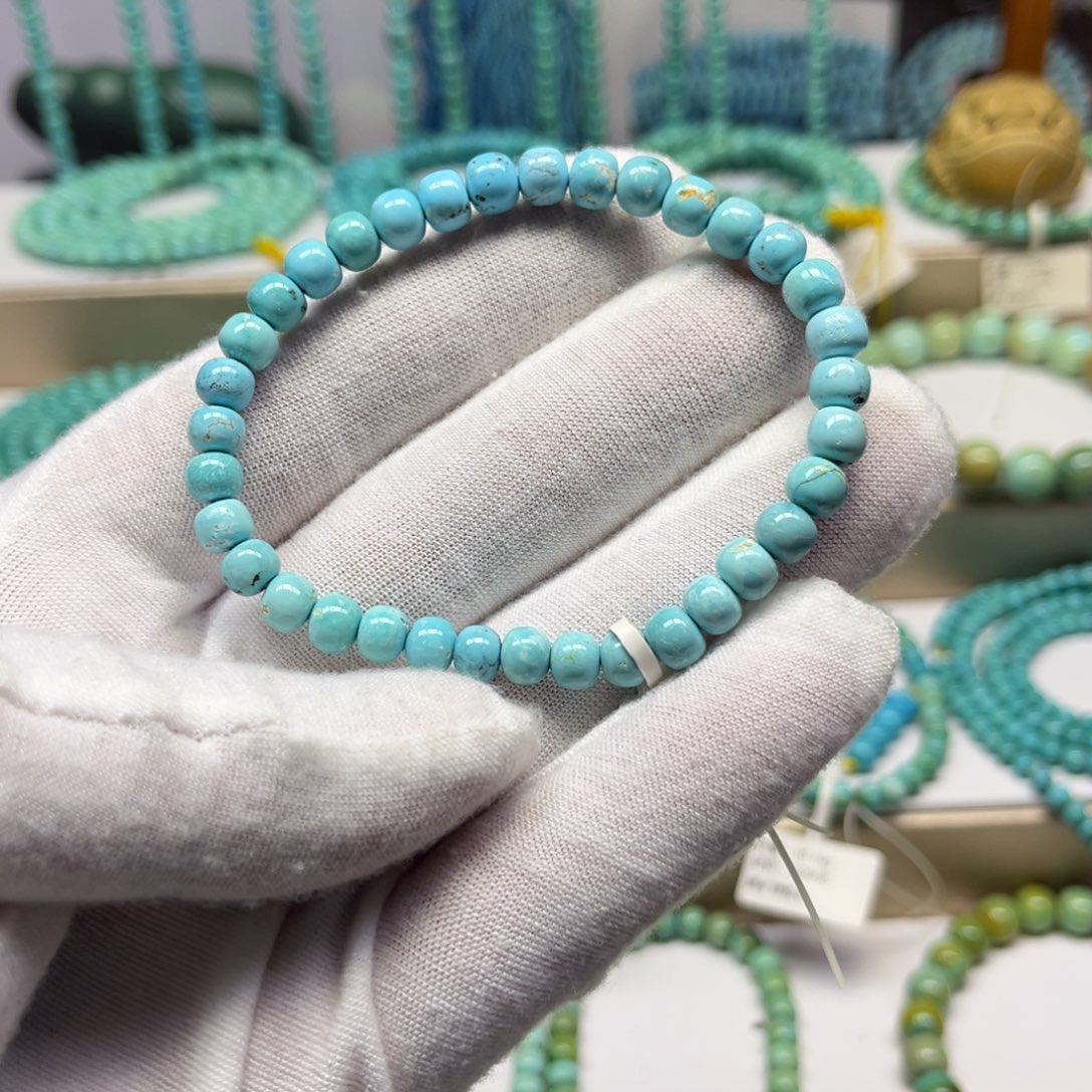 绿松石未镶嵌手链