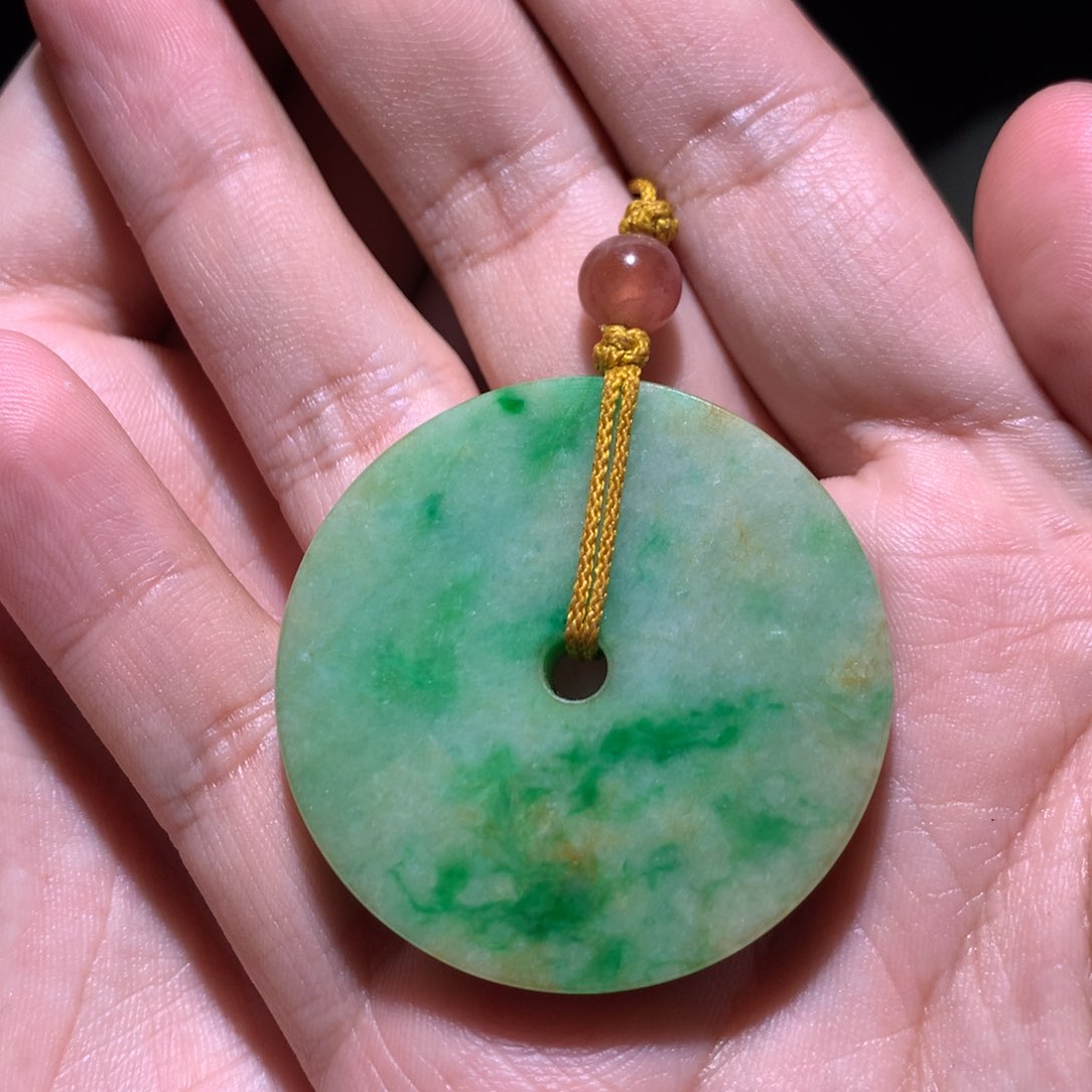 翡翠挂件未镶嵌N**G翡翠吊坠项链吊坠