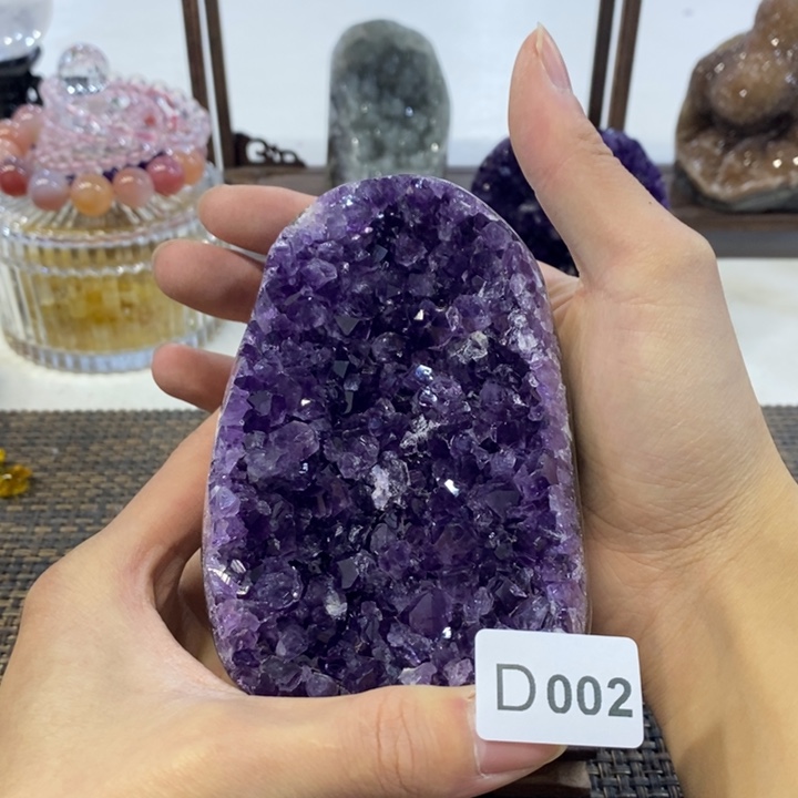 紫晶摆件摆件未镶嵌
