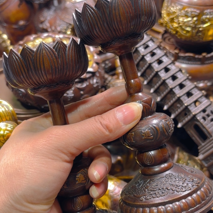 铜器摆件收收藏藏