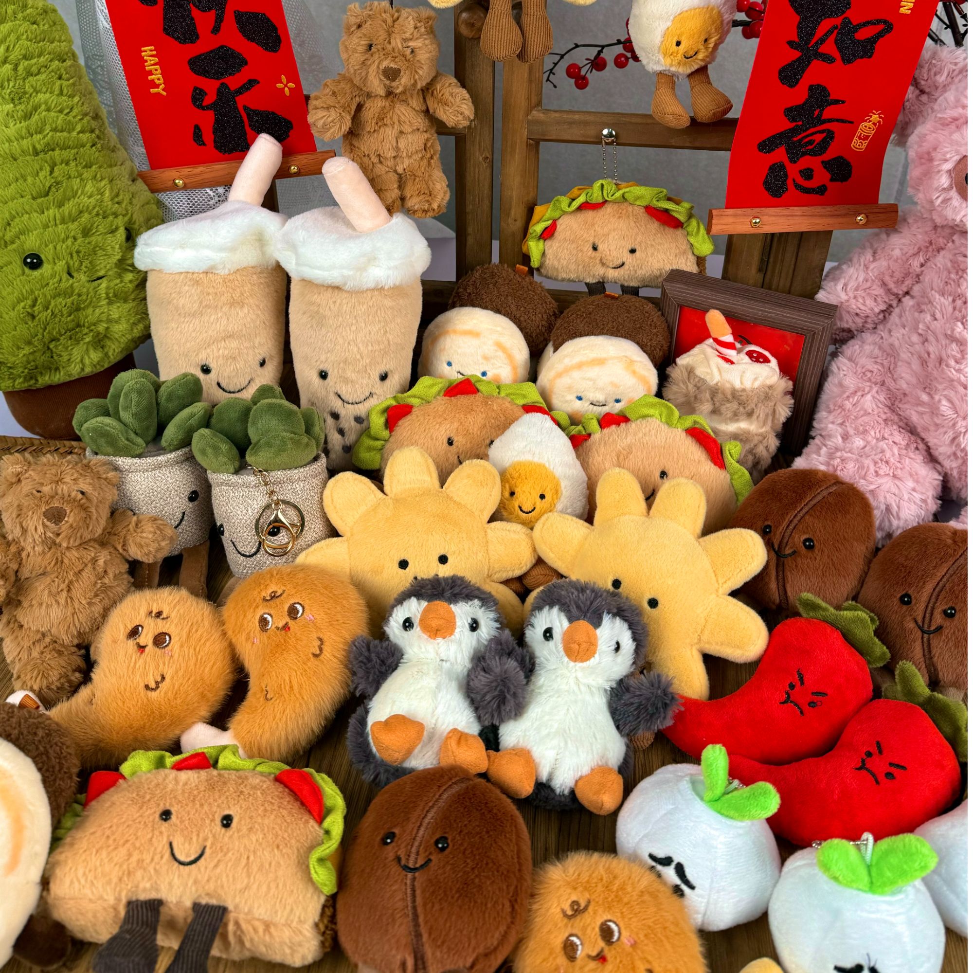 【自拍单】（着急不想排队的看这里）微笑系列治愈毛绒玩具玩偶摆件