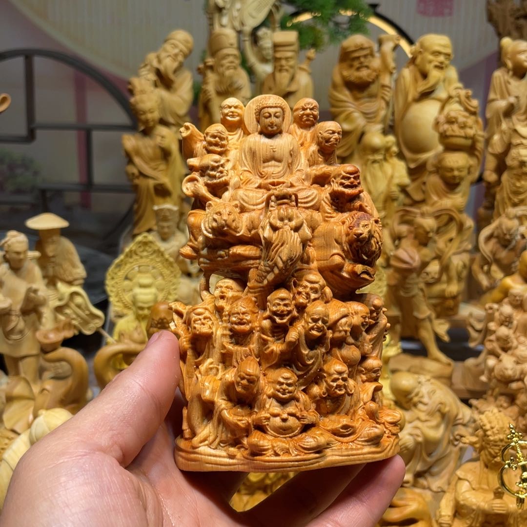 柏木（崖柏）崖柏十八罗汉小瑕疵