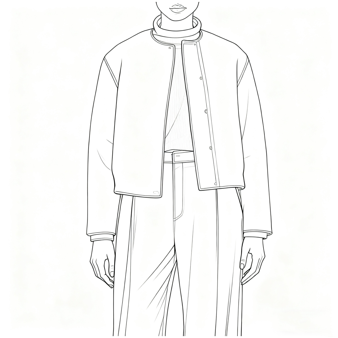 【Montendre】秋冬新款 V 意大利羊毛混纺保暖双面毛呢外套大衣女