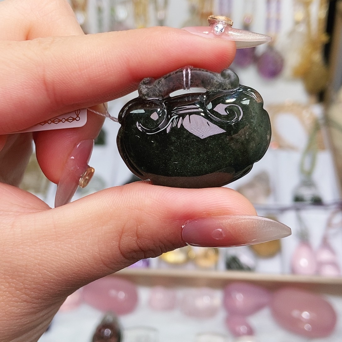 水晶吊坠(不含链)未镶嵌