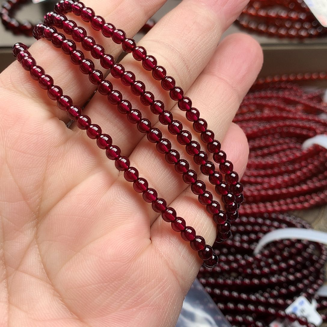 石榴石手串未镶嵌4