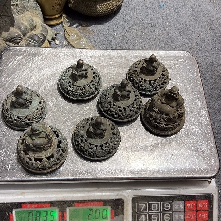 小****K微瑕疵黄铜摆件工艺品