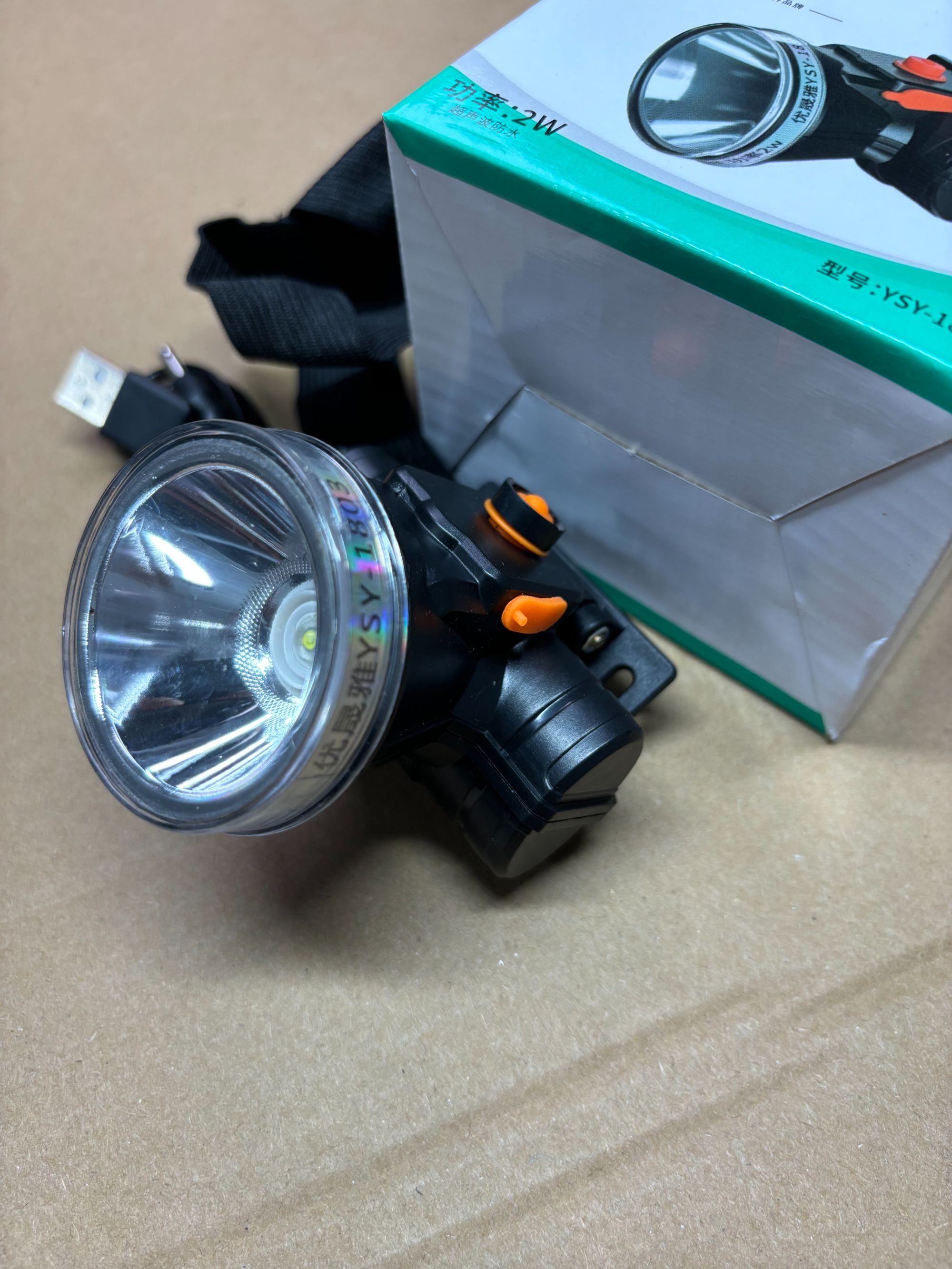 头灯充电款强光远光
